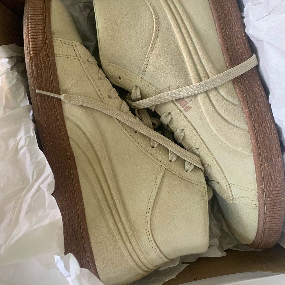 Puma suede sneakers